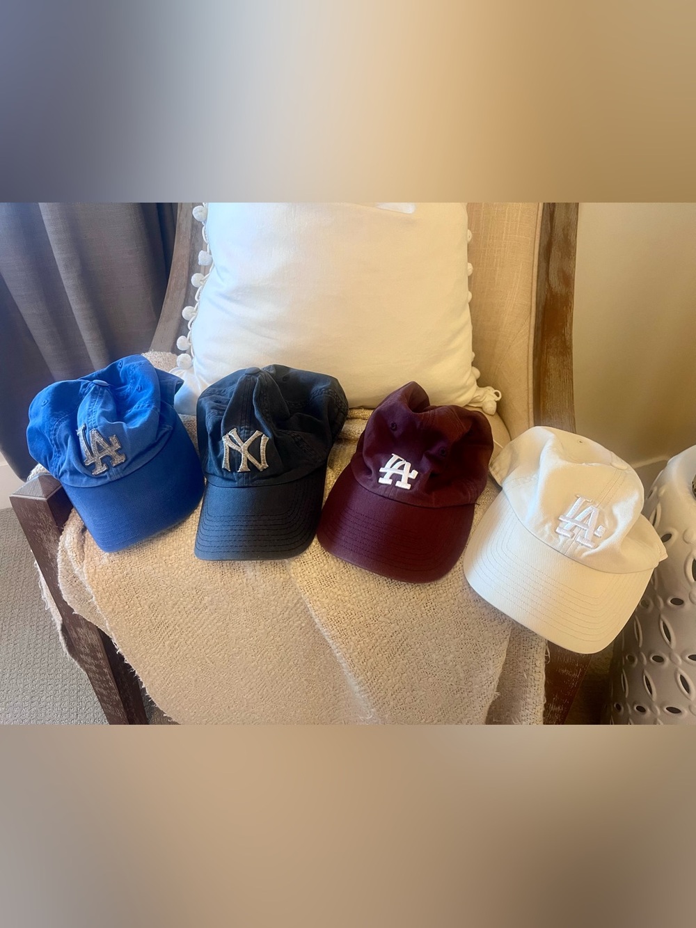 47 brand Baseball Cap - multiple available colors : Blue, Black, Brown, Cream